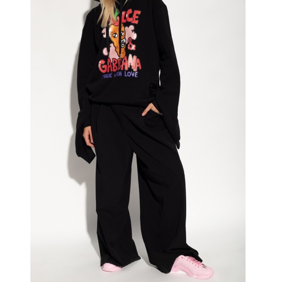 Dolce & Gabbana Leather NS1 Sneakers In Pink - Picture 8 of 11